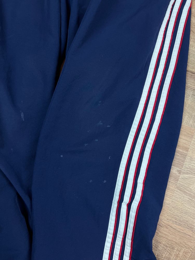 Immagine di Vintage 90s Navy Adidas Stripe Track Pants (L) 2