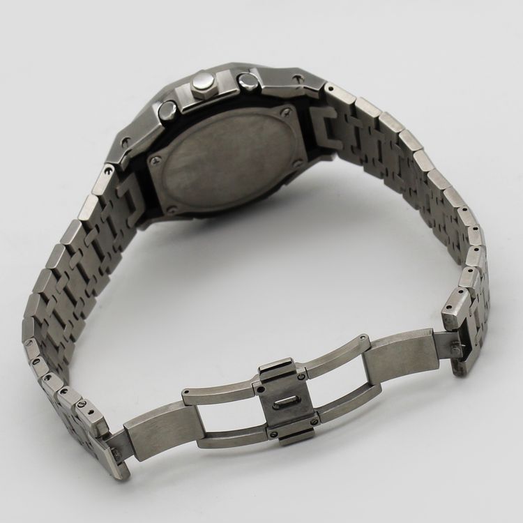 Casio G-Shock GA 2100 Casio oak mod Stainless Steel 4
