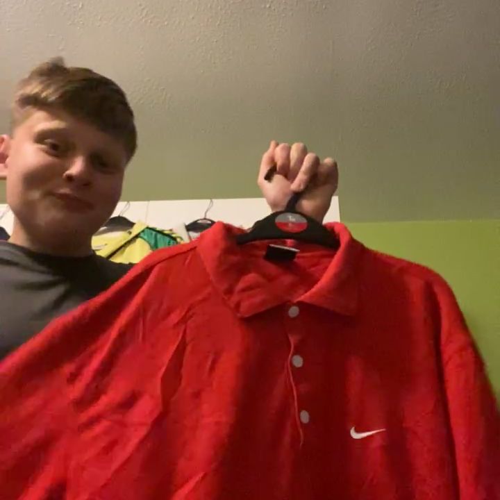 Nike Nike red Polo product image