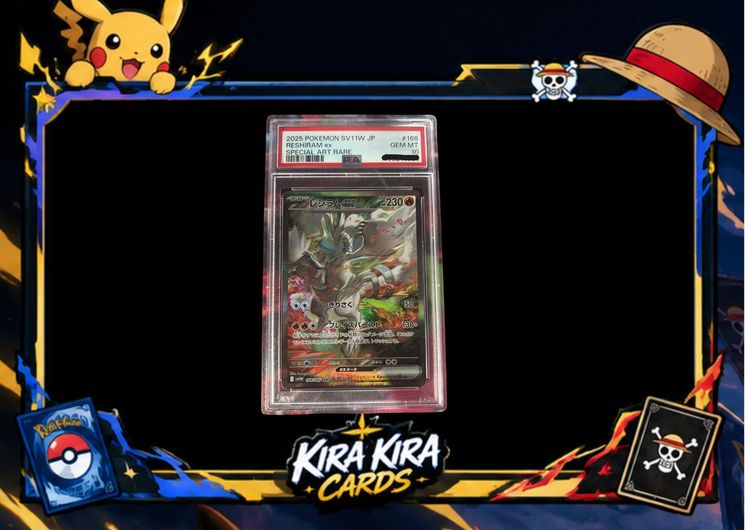 RESHIRAM EX SV11W JP PSA 10