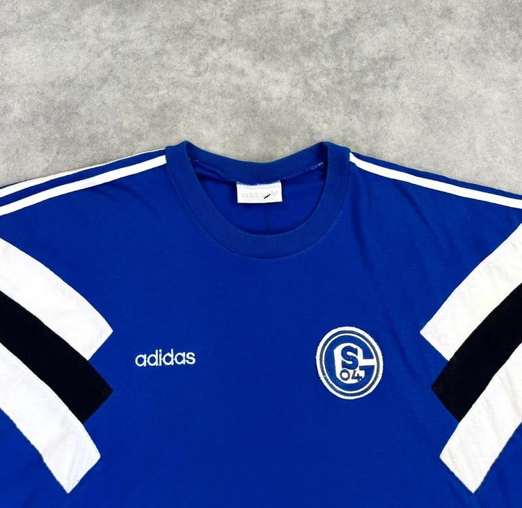 Vintage 1992-94 adidas Schalke FC t-shirt image 3