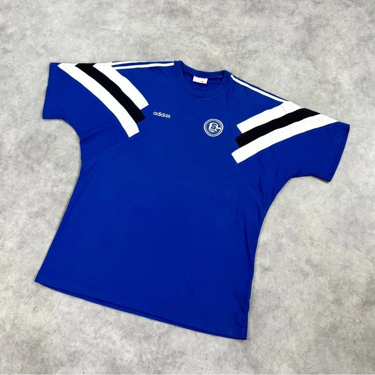 Vintage 1992-94 adidas Schalke FC t-shirt image 2