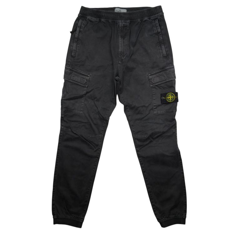 A/W 21 Stone Island Cargo Trousers - Black