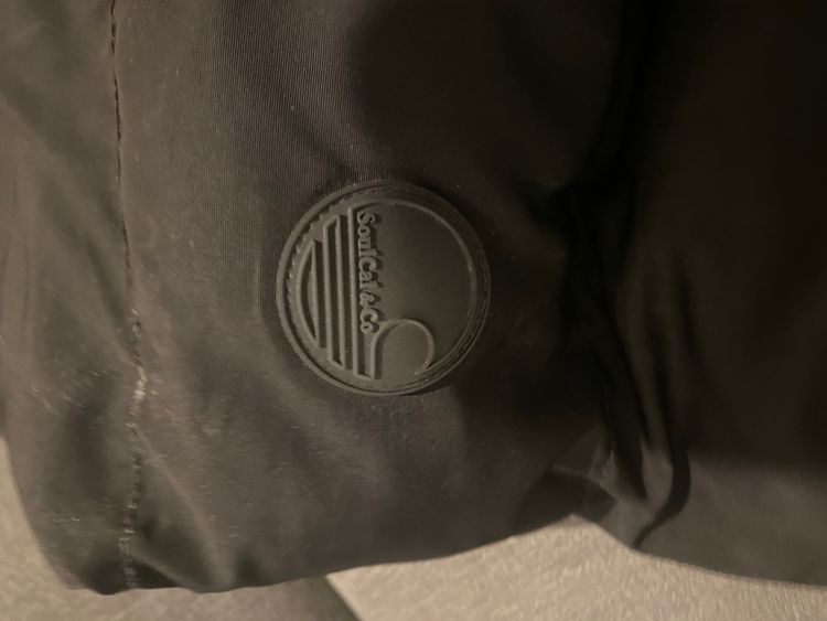Soulcal & Co Black Puffer Jacket With Faux Fur Hood image 9