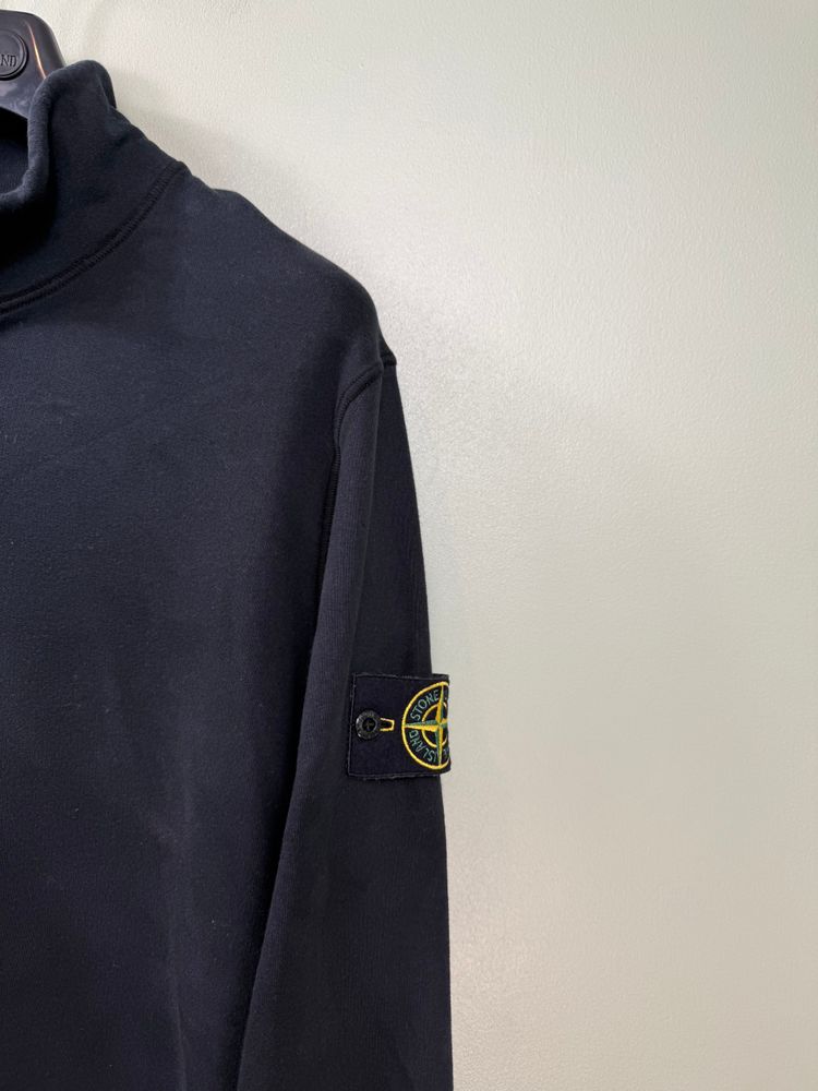Stone Island Black 1/4 Zip Jumper image 3