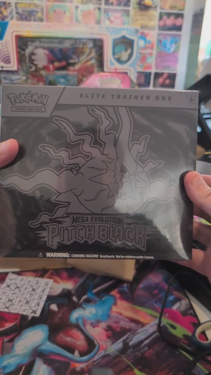 Pokemon Mega Evolution Pitch Black Elite Trainer Box image 1