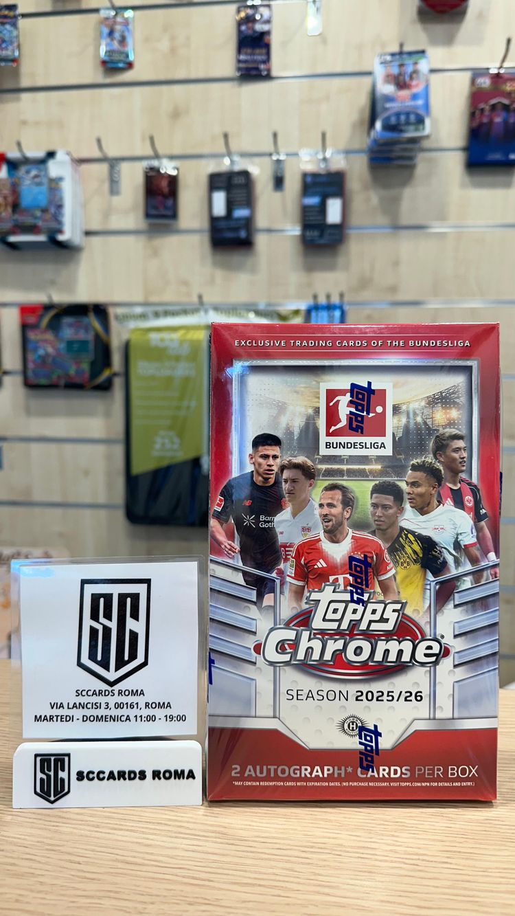 Topps Chrome Bundesliga 2025/26 – Hobby Box