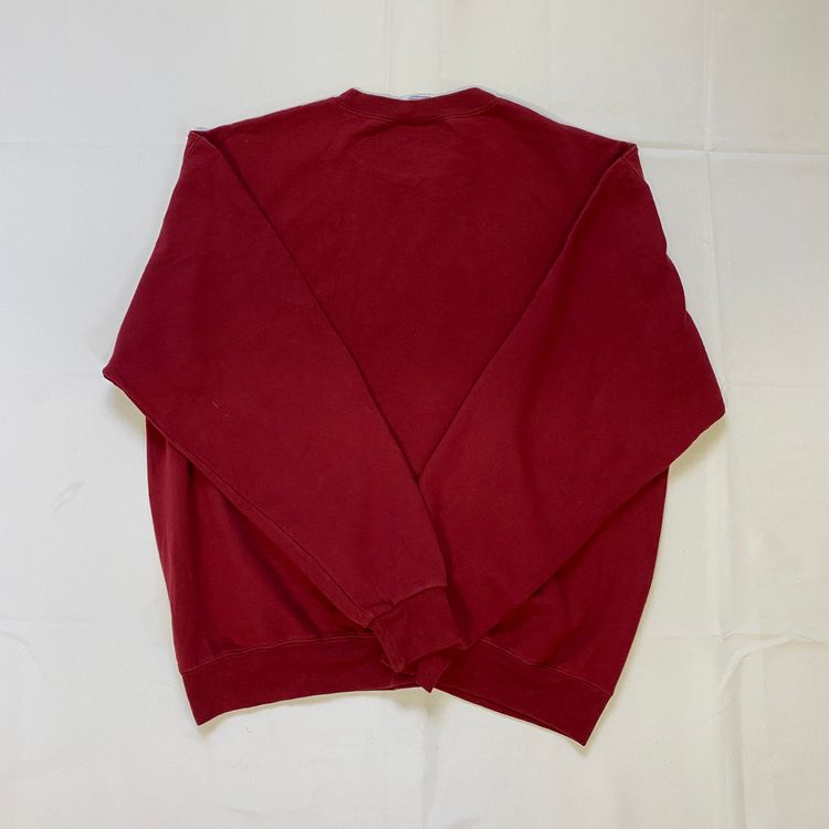Champion Maroon Argyle Graphic Jumper (L) ❄️ image 5