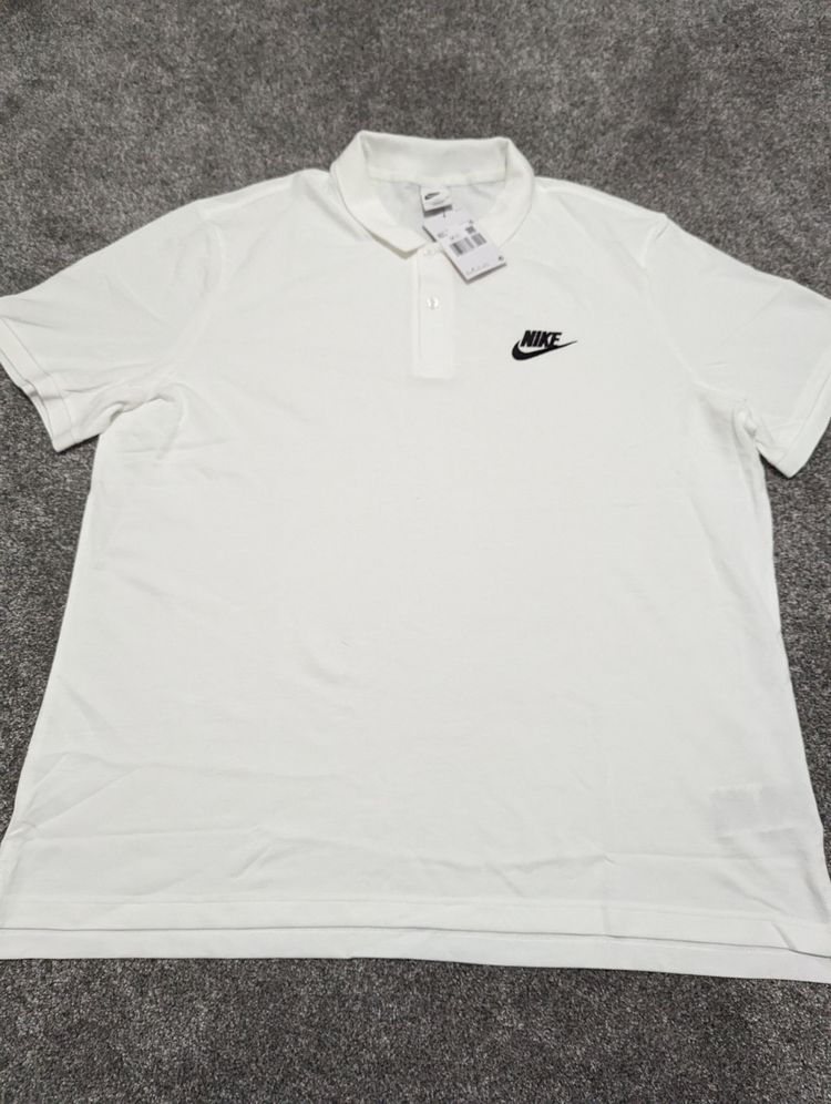 Nike White mens Nike XXL POLO product image