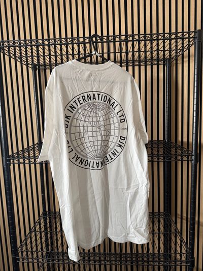B129 DJK Geo Back Print T-Shirt Brand New