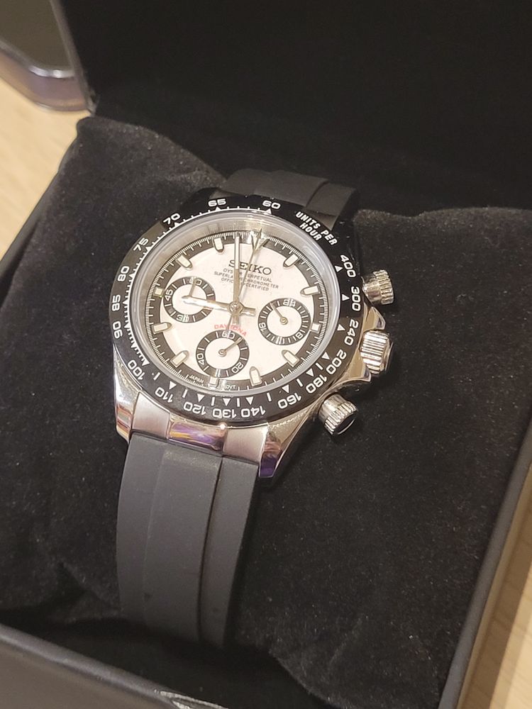 Seiko Mod Daytona Panda