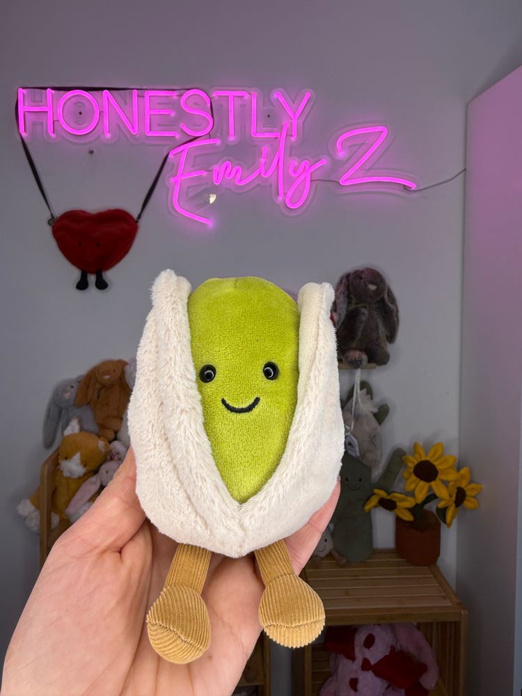 Amusable pistachio nut jellycat