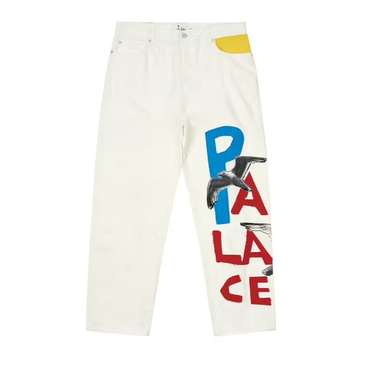 Palace JCC+ P45 Denim Jean White (2025)