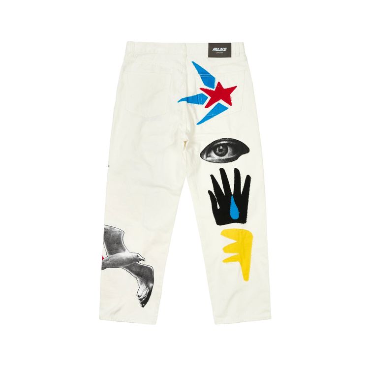 Palace JCC+ P45 Denim Jean White (2025) obraz 3