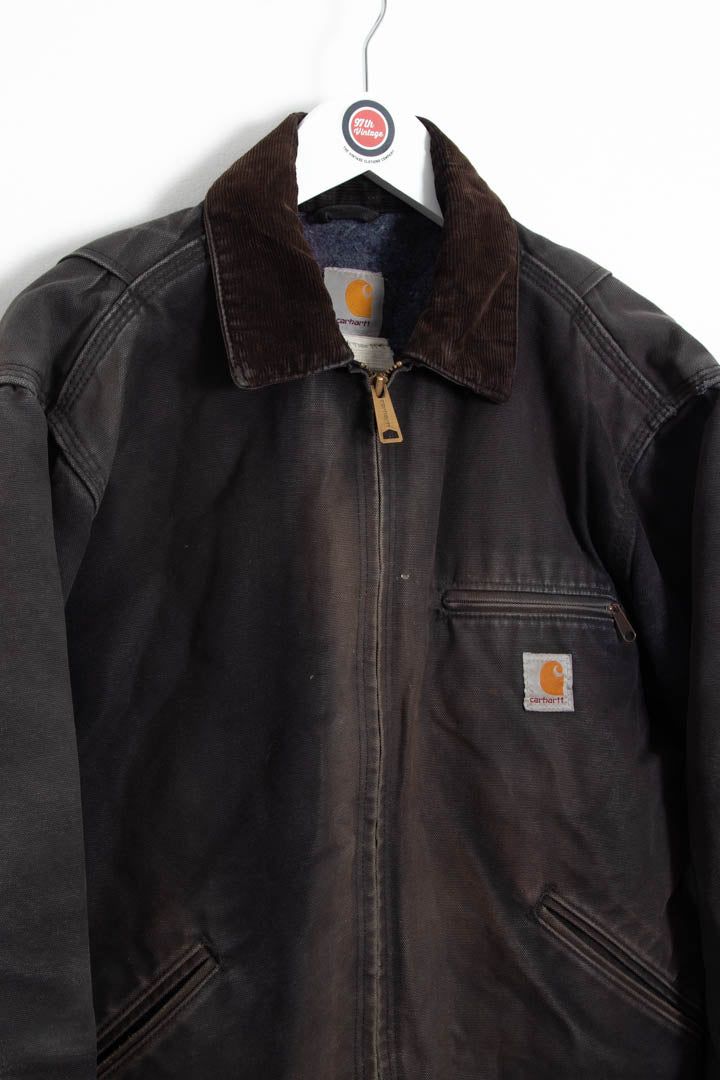 Carhartt J97 Duck Canvas Detroit Jacket (S) image 3