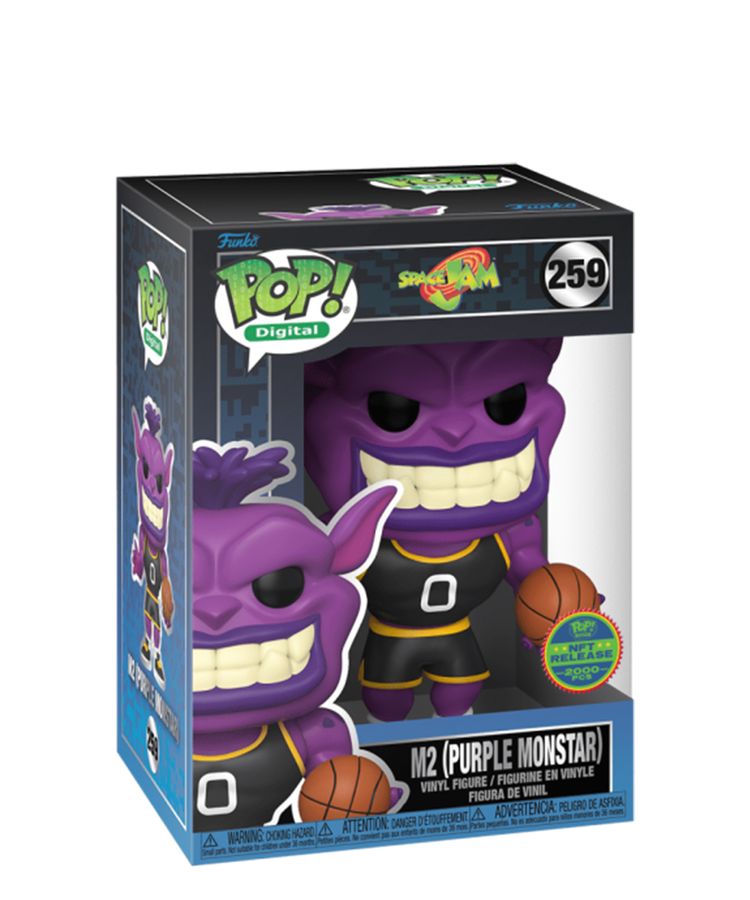 🚀 Funko POP! Digital NFT – Space Jam Bupkus (Legendary) #259 – Limited Edition 2000 pcs