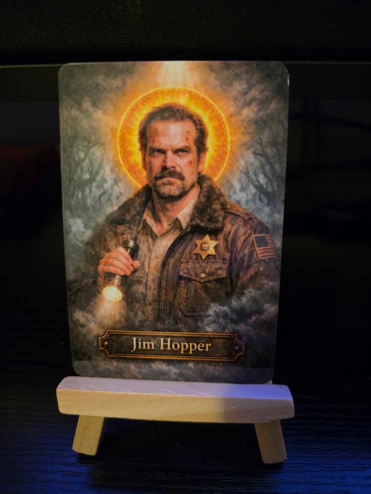 Jim Hopper Collectible Card
