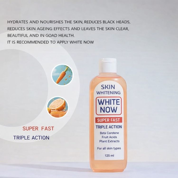 White Now Super Fast Triple Action Skin Whitening Lotion imagen 2