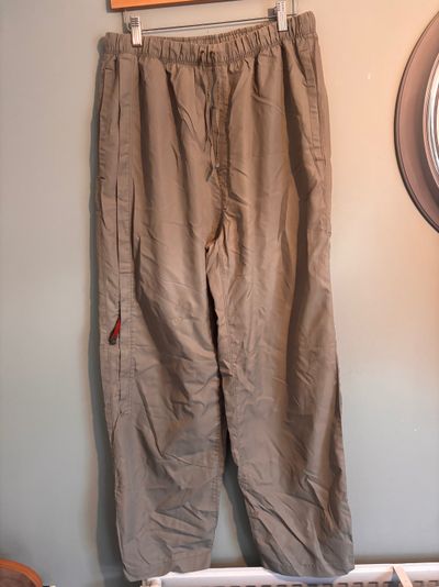 Vintage Nike Y2K Technical Utility Pants XL Fall 2000 Gorpcore Baggy Cargo Tan