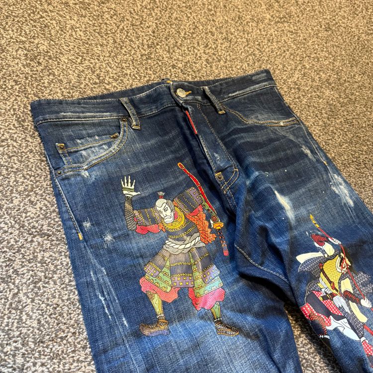 Dsquared2 Samurai Slim Fit Jeans 2