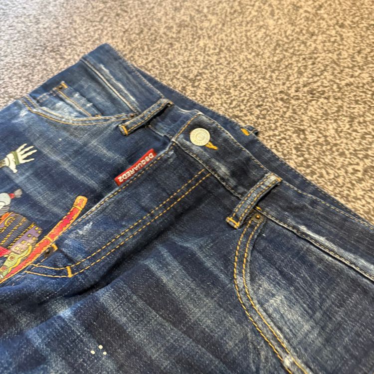 Dsquared2 Samurai Slim Fit Jeans 4