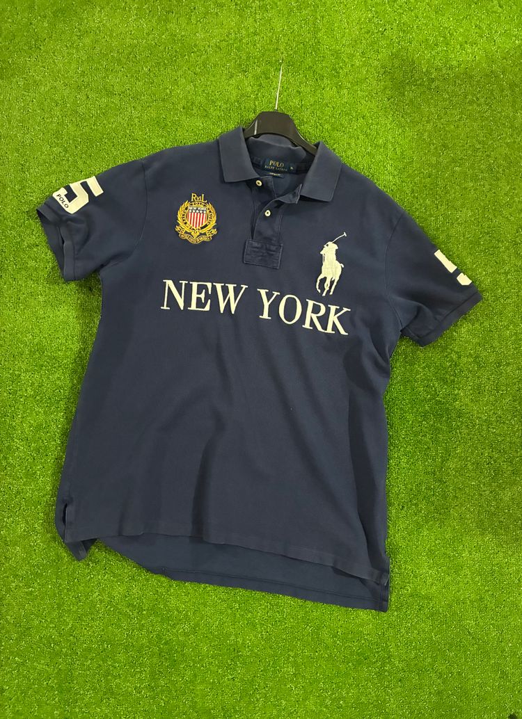 Polo Ralph Lauren Polo Ralph Lauren Navy Blue Polo Shirt product image