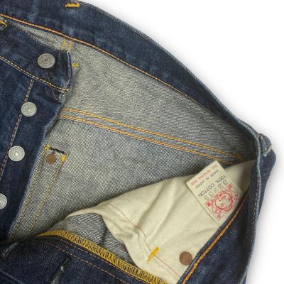 Authentic Evisu “Baseball” Baggy Gull Baggy Japanese Denim Jeans 3