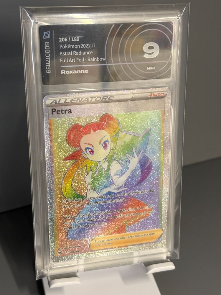 Pokémon 2022 It Astral Radiance Full Art Foil Rainbow Trainer Card Petra image 1