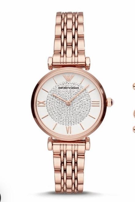 Emporio Armani AR11244 Rose Gold Wristwatch for Women