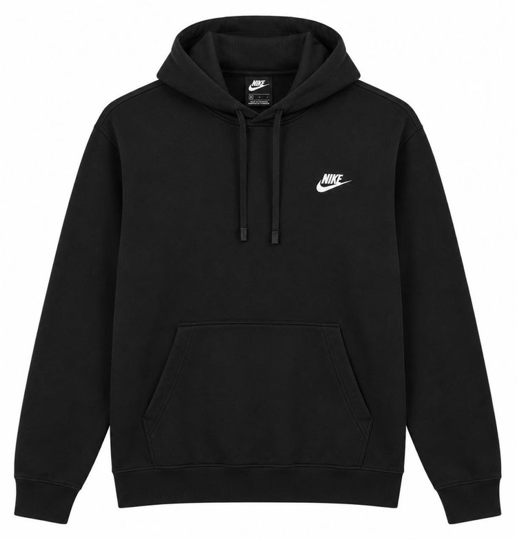 Nike Black Hoodie imagen 1