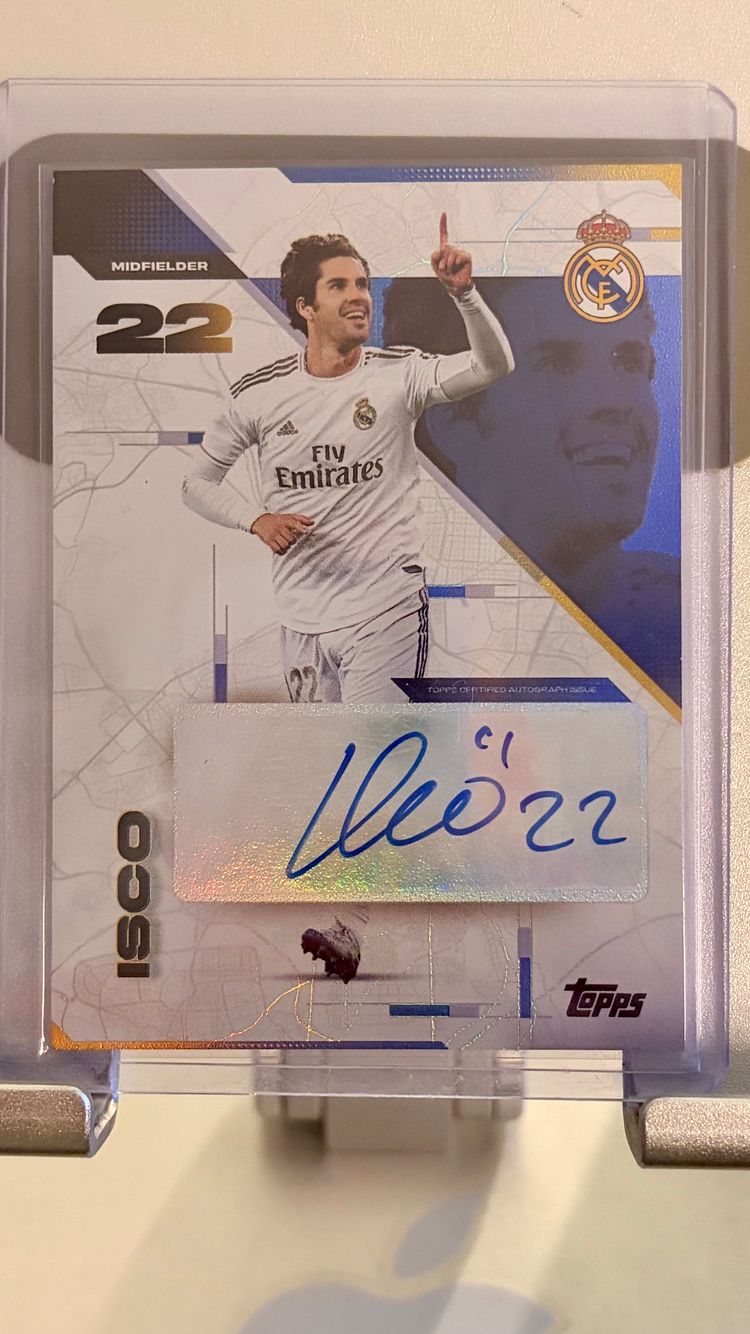 Topps  Isco Auto 