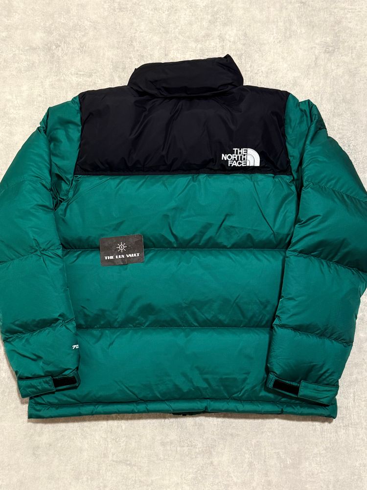 The North Face Green Nuptse Jacket  image 2