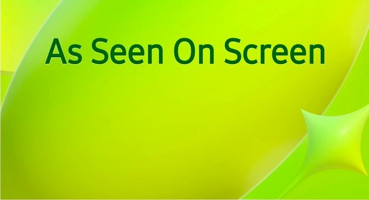 As seen in screen