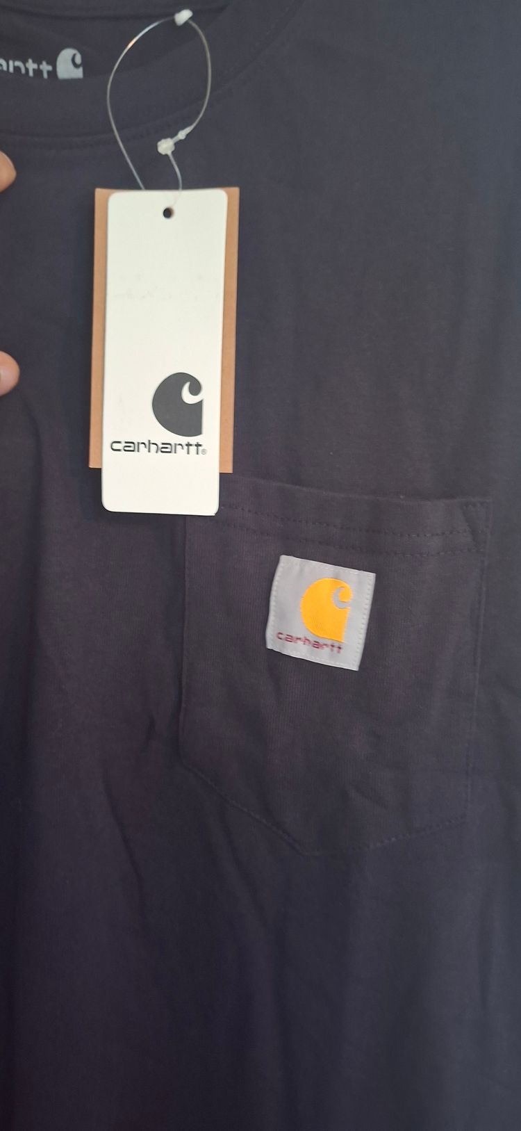 Carhartt Black Loose Fit T-Shirt qize XXL image 2