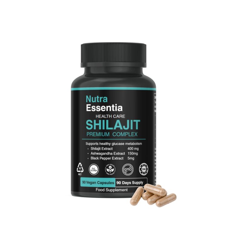 Nutra Essentia Shilajit Premium Complex Vegan Capsules obraz 4
