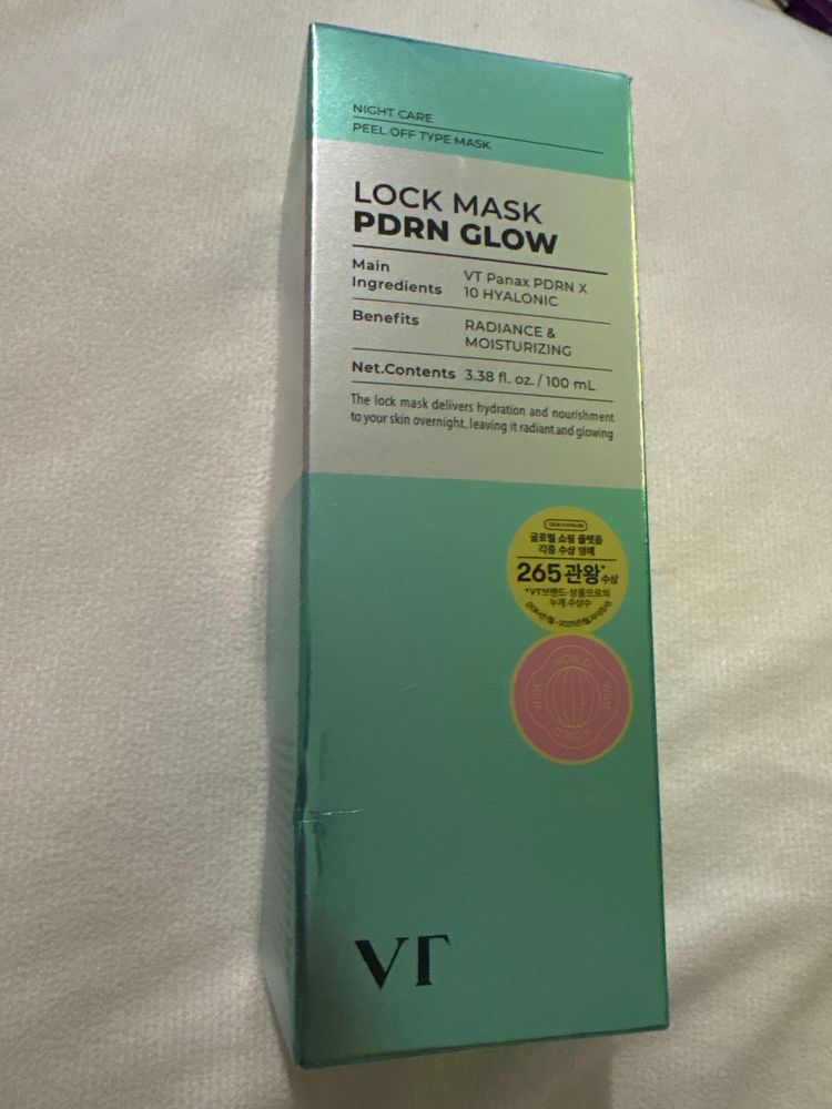 Vt Panax Pdrn Lock Mask Glow