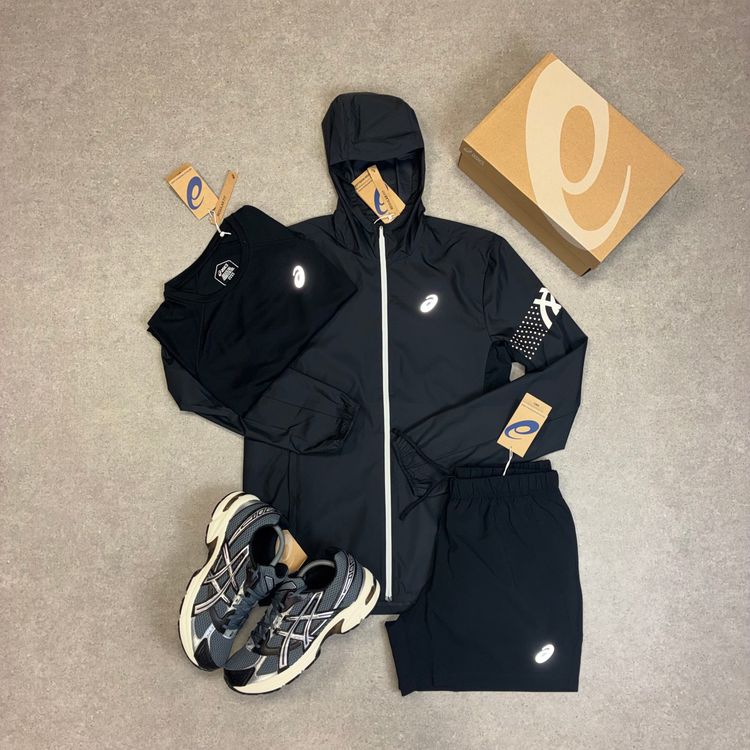 ASICS Icon Jacket Black image 4