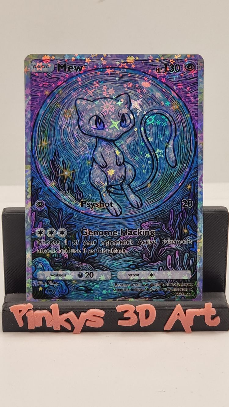 Pokémon bubble mew pokemon (fan art) crd1844 product image