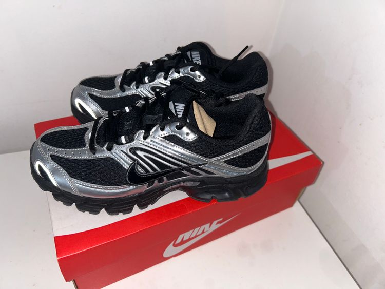 Nike Black And Silver Running Shoes image 1