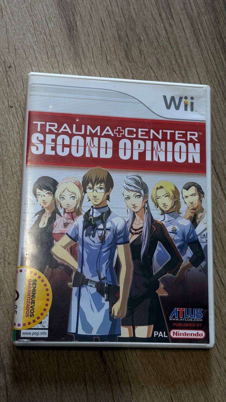 Nintendo Trauma Center Second Opinion Wii Game product image