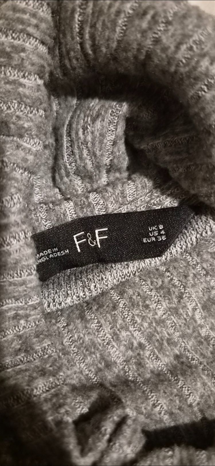 Grey Knitted Sweater And Joggers lounge Set size 8 image 7