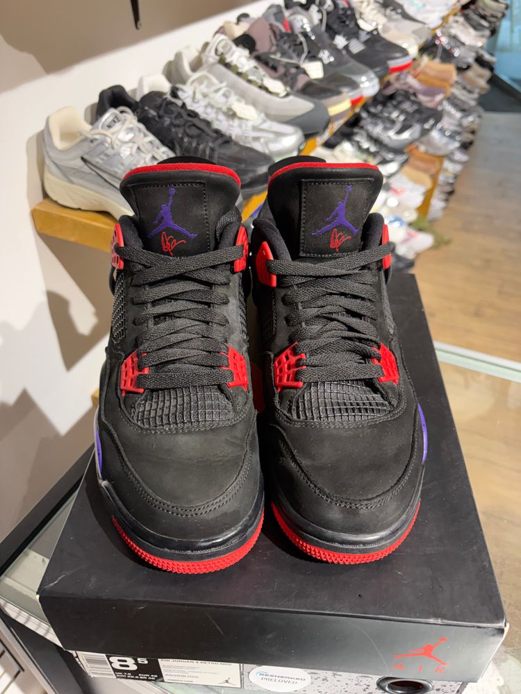 Jordan 4 Raptor OVO UK 7.5 #387 image 4