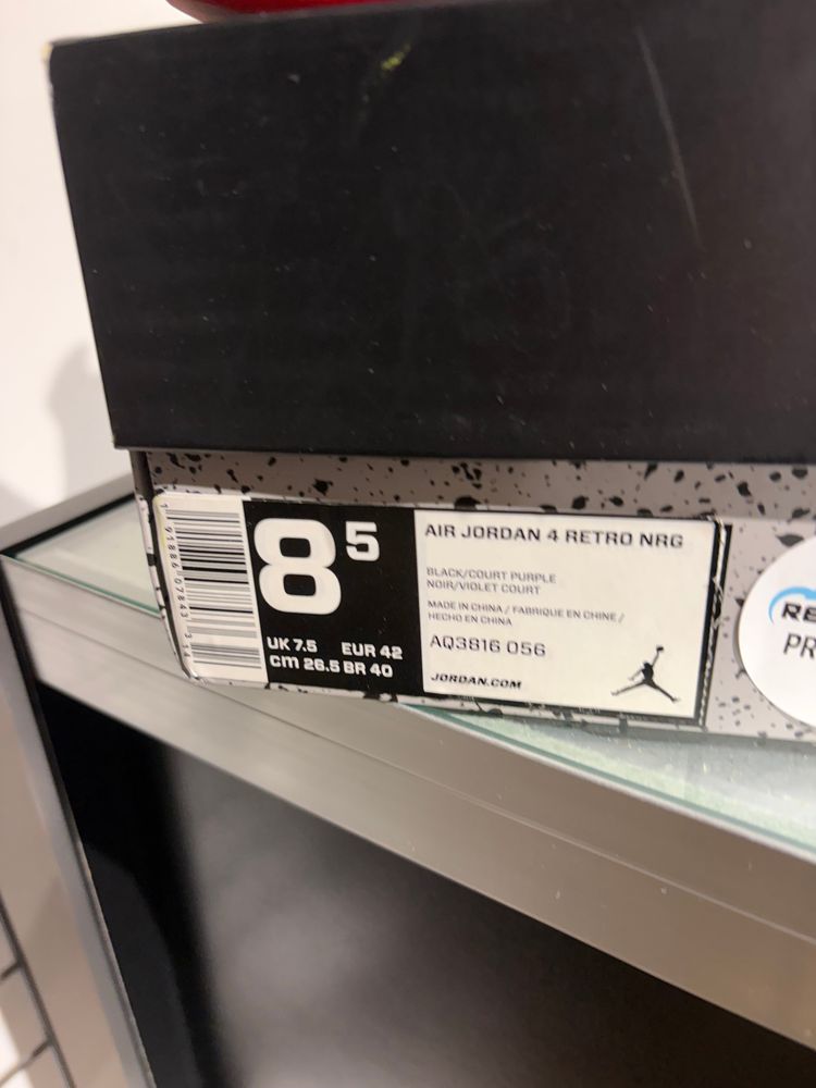Jordan 4 Raptor OVO UK 7.5 #387 image 3