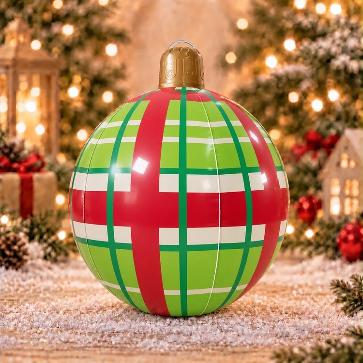 LED Large Christmas Ornament Balloon