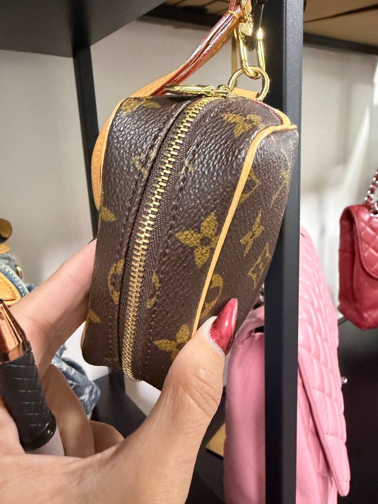 Brown Monogram LV WAPPITY Small Pouch Bag