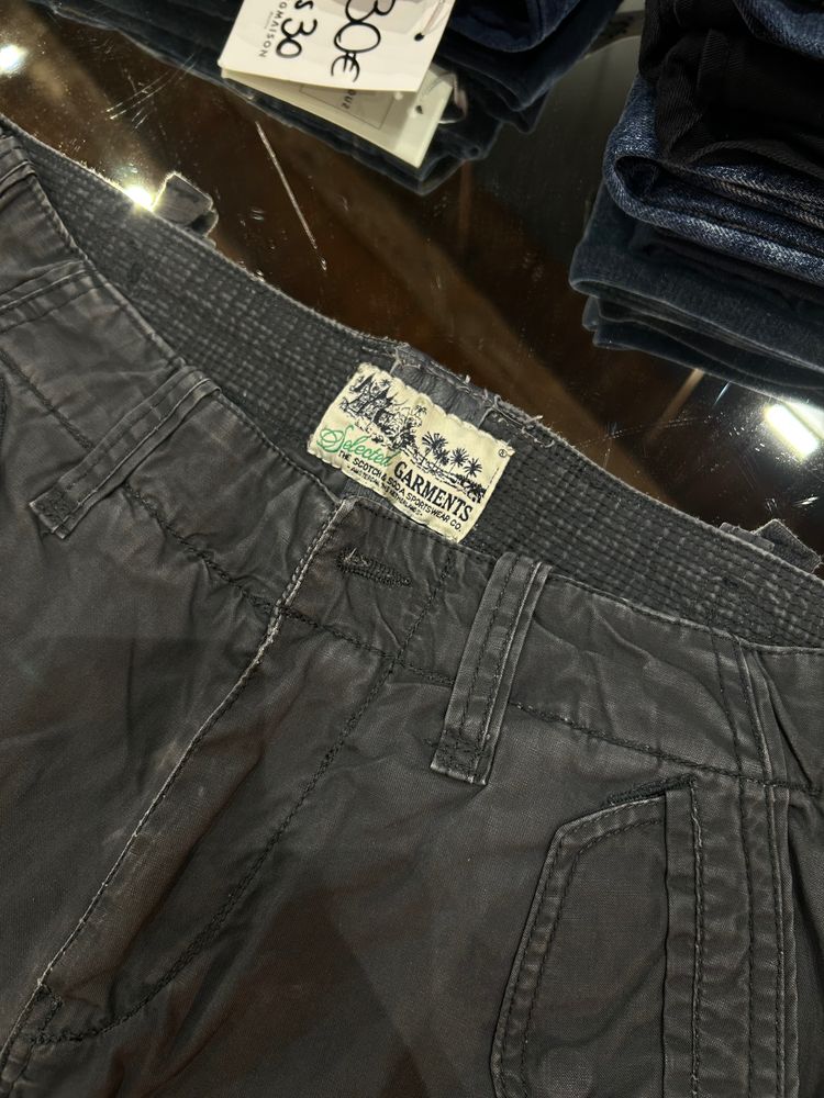 Black Cargo Shorts image 2
