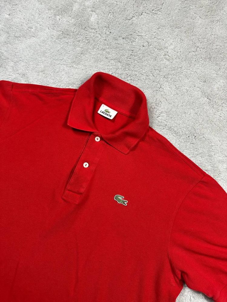 Lacoste Red Polo Shirt 4