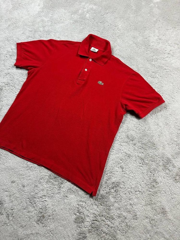 Lacoste Red Polo Shirt 2