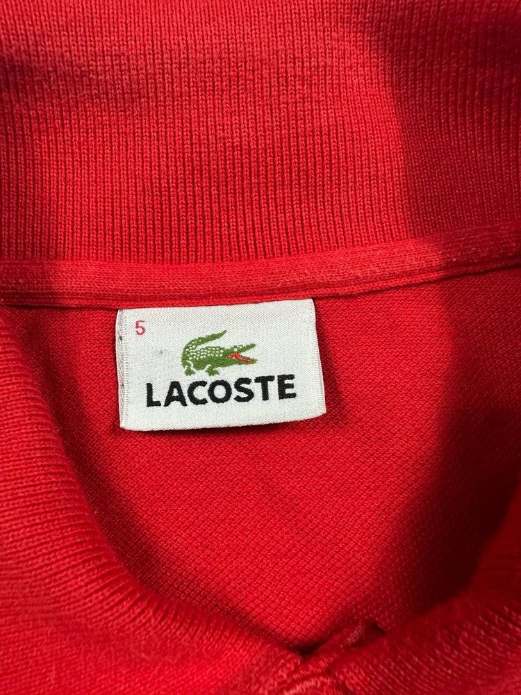 Lacoste Red Polo Shirt 5