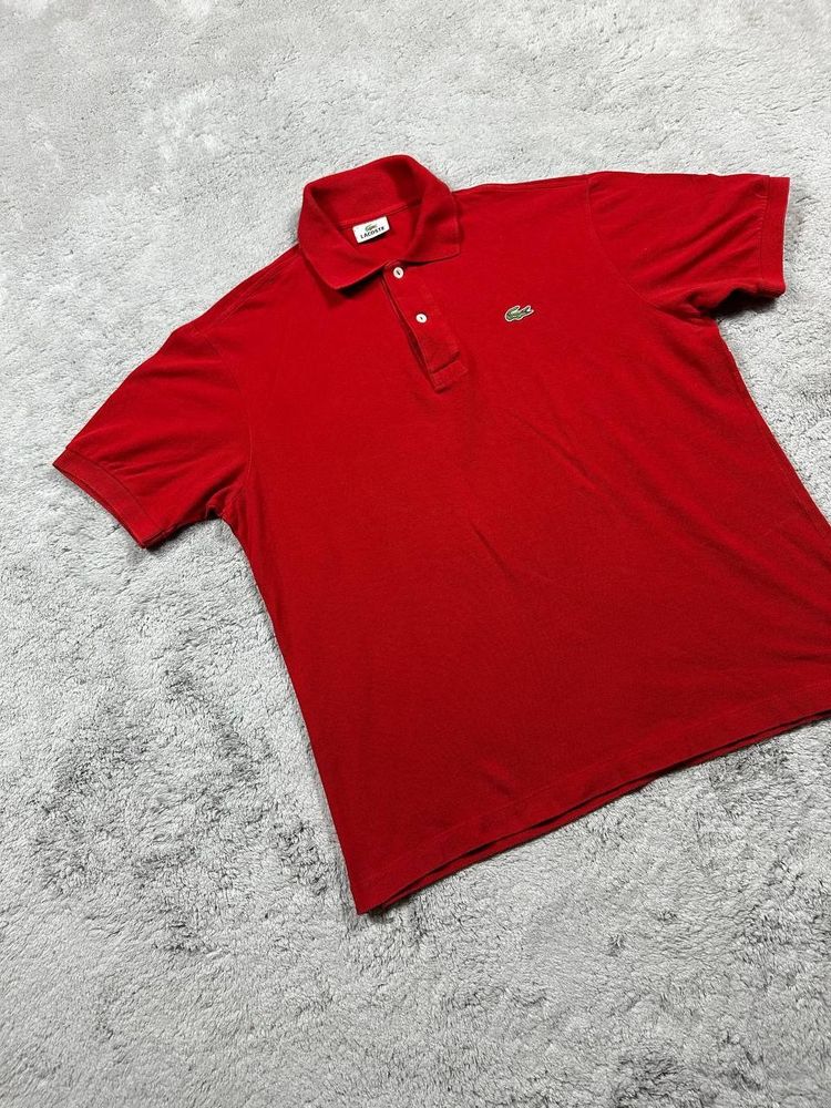 Lacoste Red Polo Shirt 3